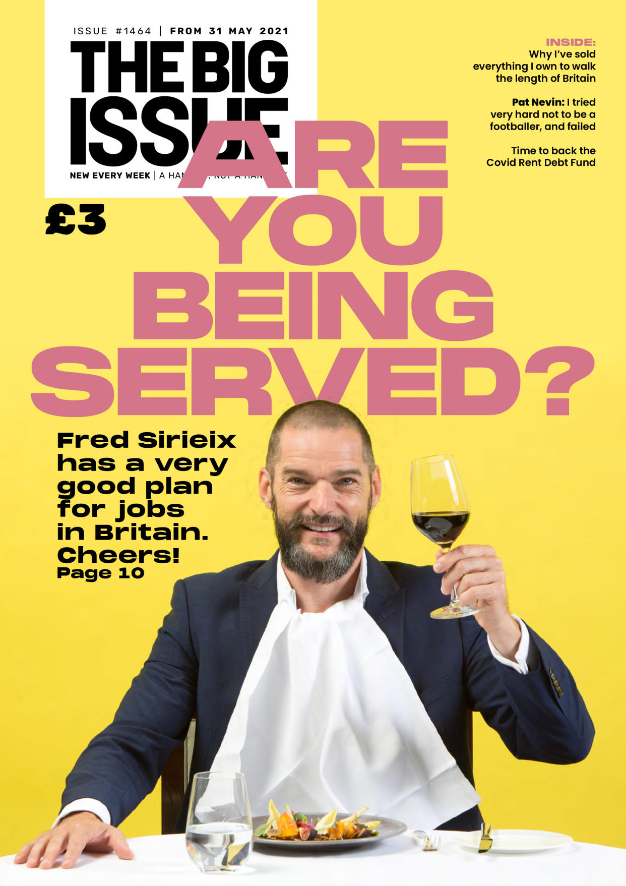 Sirieix discusses the matter in the current issue of The Big Issue (The Big Issue/PA)