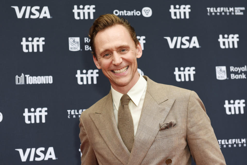 Tom Hiddleston attends the premiere of The Life of Chuck during the 2024 Toronto International Film Festival