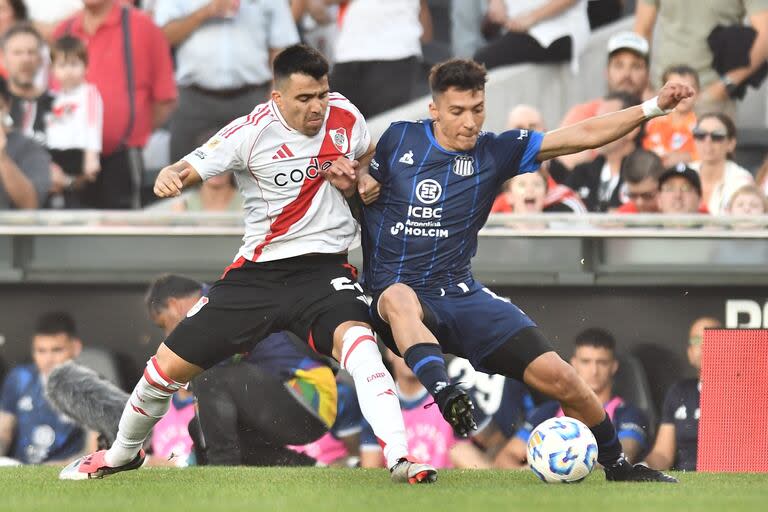 River no tuvo una buena tarde ante Talleres y necesita mejorar, también pensando en la copa