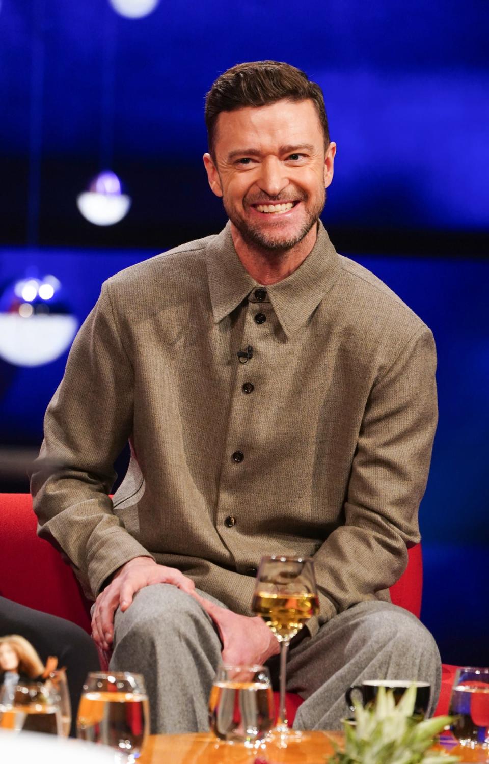 Justin Timberlake on ‘The Graham Norton’ show last week (Ian West/PA Wire)
