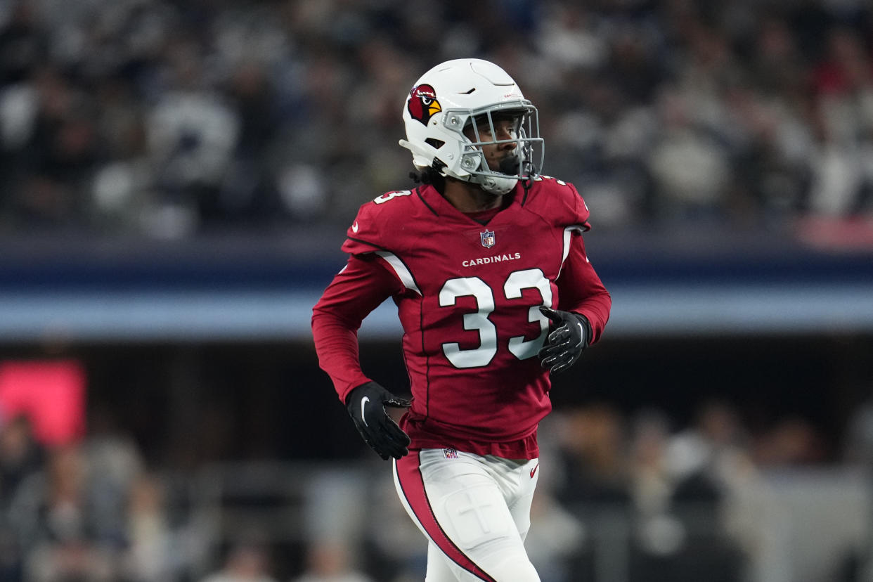 Antonio Hamilton played himself onto the Cardinals' starting lineup before injuring himself in a cooking accident. (Photo by Cooper Neill/Getty Images)