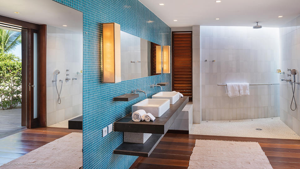 A bathroom - Credit: Photo: Laurent Benoit for St. Barth Sotheby’s International Realty