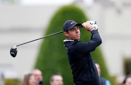 Golf - European Tour - BMW PGA Championship - Wentworth Club, Virginia Water, Britain - May 23, 2018 Northern Ireland's Rory McIlroy during the Pro-AM Action Images via Reuters/Paul Childs