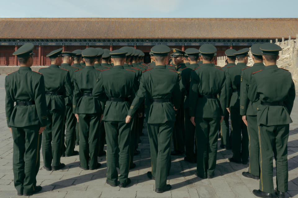 Soldiers in China.&nbsp;