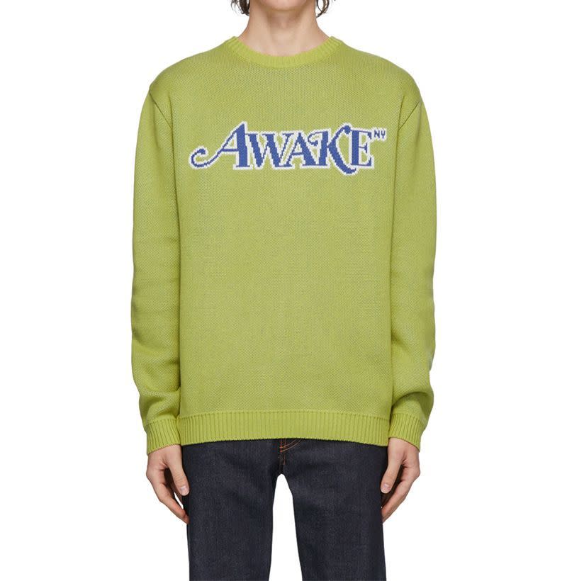 Embroidered Logo Sweater