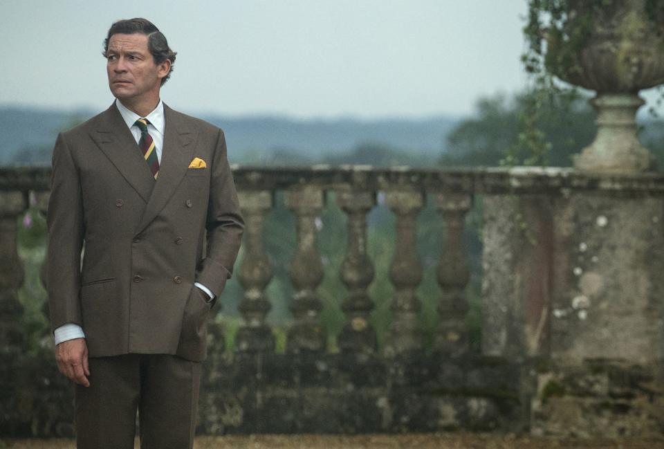 dominic west in the crown, season 5
