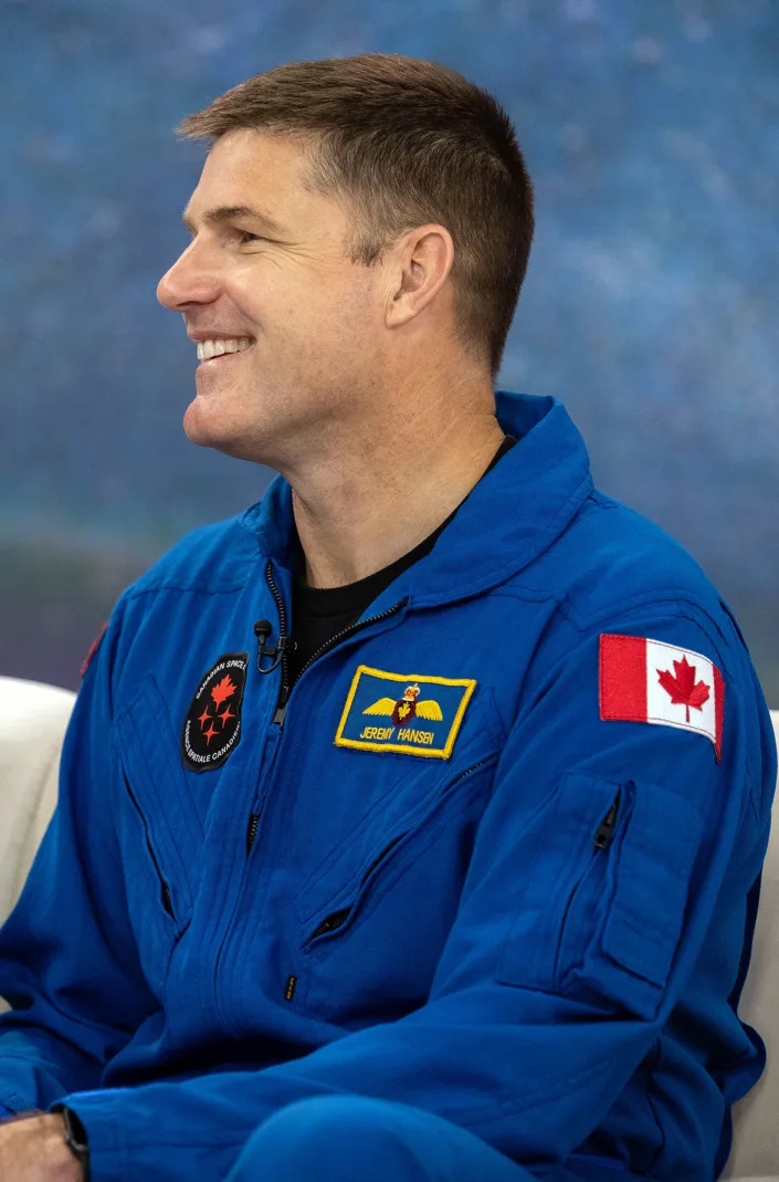 Mission Specialist 2 Jeremy Hansen. (Nathan Congleton / TODAY)