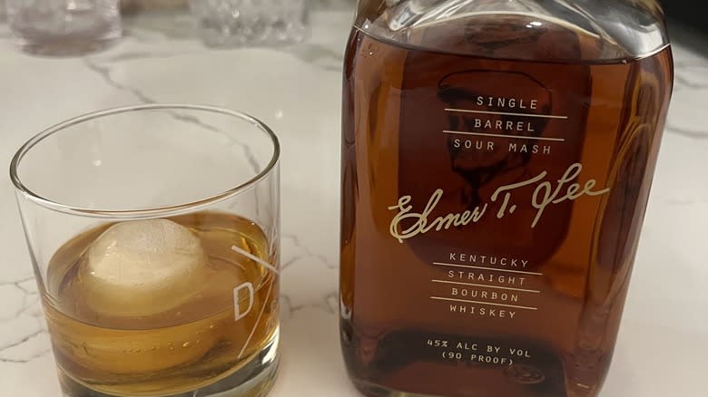 Elmer T. Lee Single Barrel Bottle