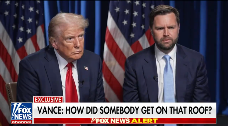 Donald Trump and JD Vance took shots at the FBI and Joe Biden supporters despite calls for unity after the Pennsylvania shooting (Fox News)