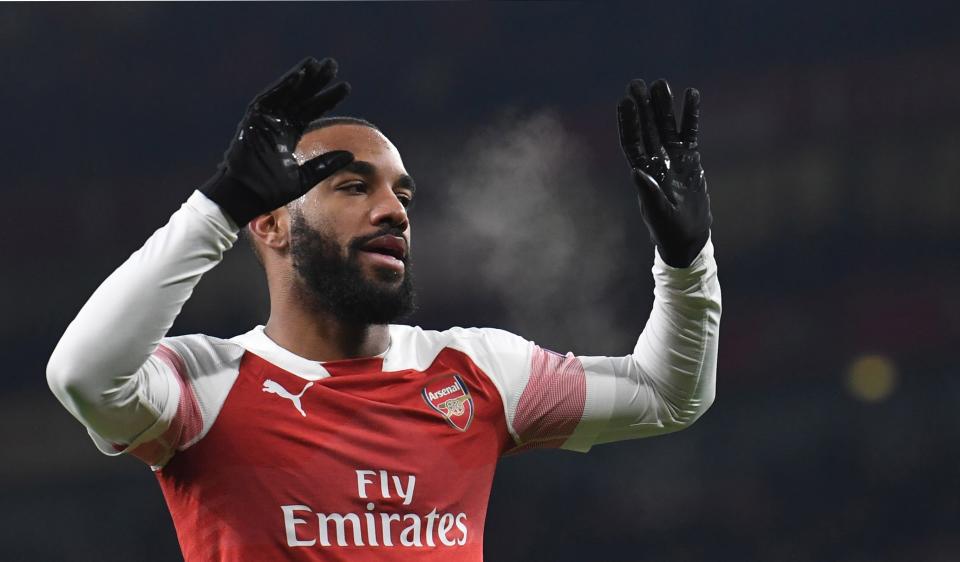 Alexandre Lacazette scored the only goal for Arsenal in a bizarre match against Qarabag