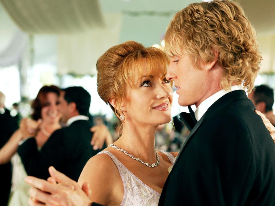 Jane Seymour's Kathleen Cleary had eyes for John Beckwith (Owen Wilson) in "Wedding Crashers." Seymour calls dancing with Wilson, "absolutely wonderful."