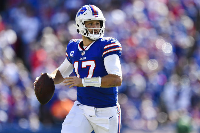 Josh Allen back in the franchise record books after Bills win