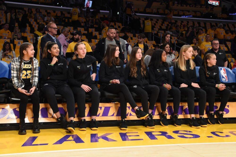 Lakers Put Kobe Bryant And Gigi's Jerseys On Courtside Seats For Game