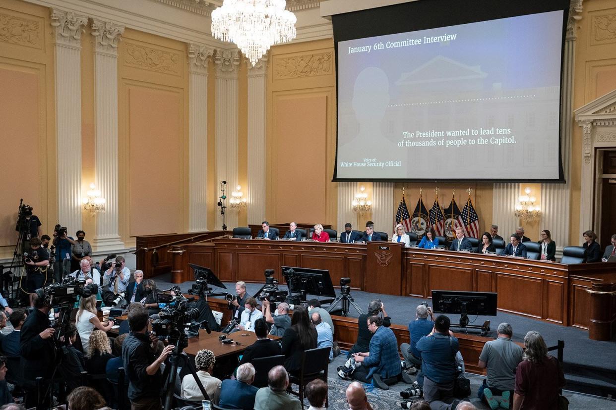 House Select Committee to Investigate the January 6th Attack on the U.S. Capitol in the Cannon House Office Building