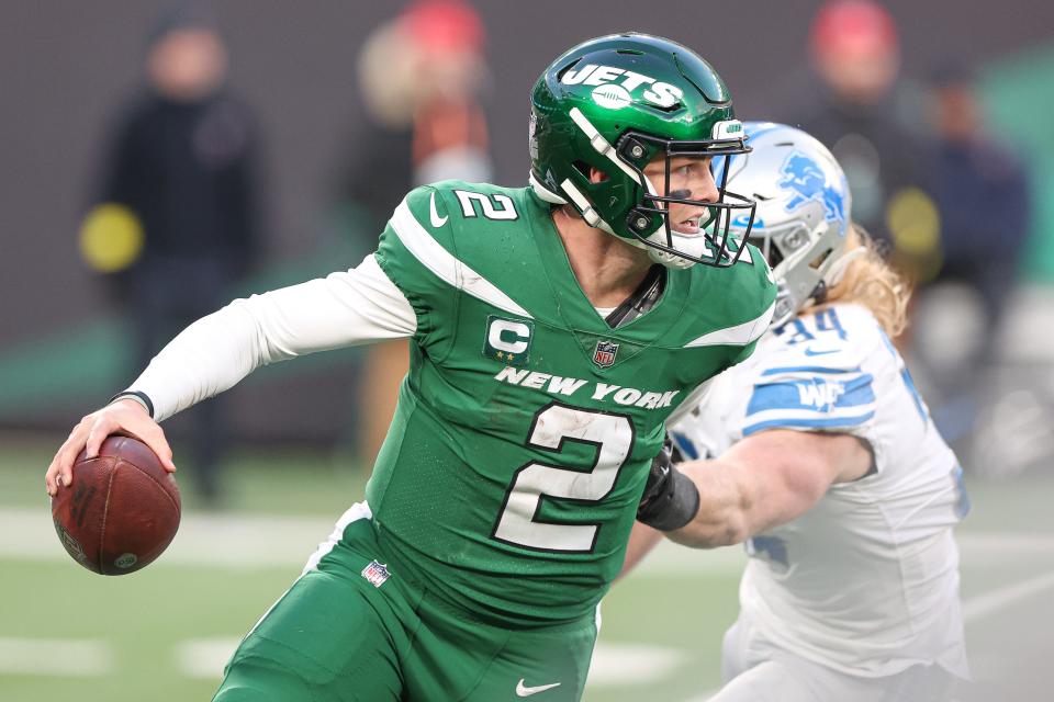 Zach Wilson faces an uncertain future with the New York Jets.