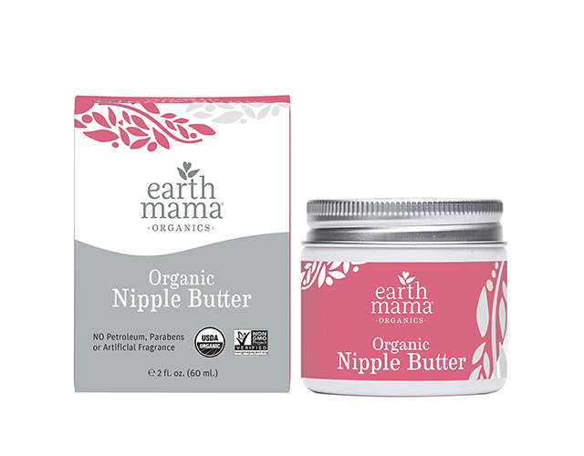 Earth Mama best lanolin free nipple cream on Amazon