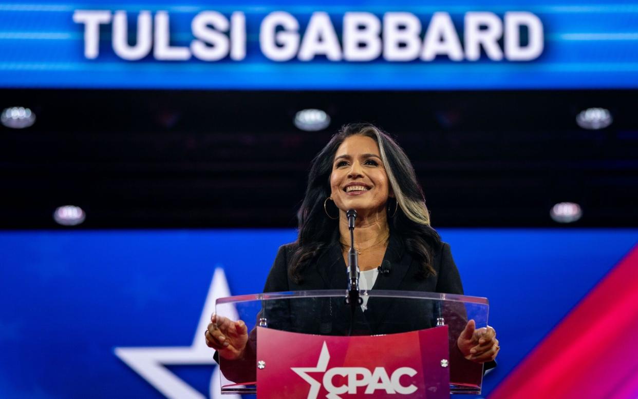 Tulsi Gabbard addresses CPAC