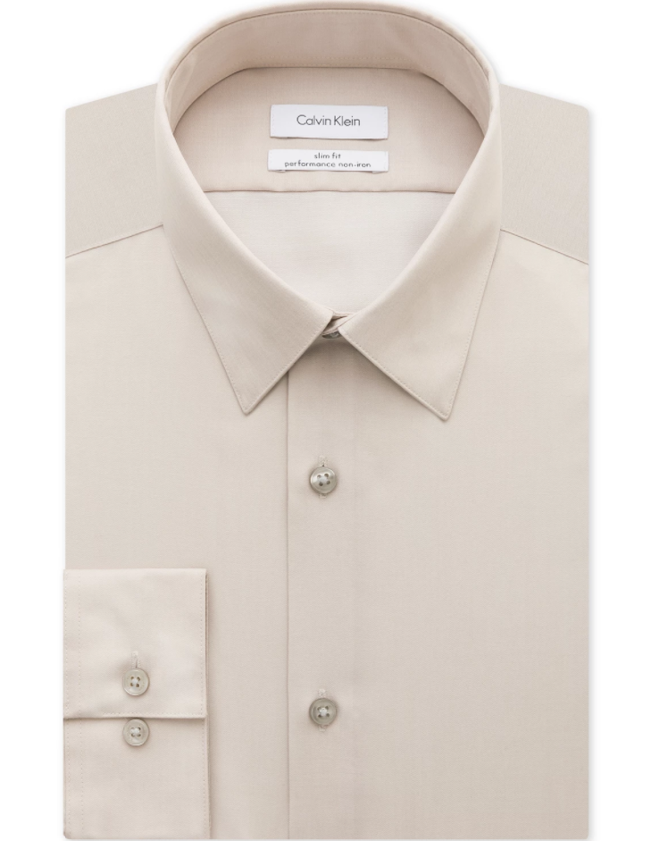 slim fit dress shirt