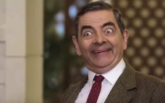 Rowan Atkinson as Mr Bean in Top Funny Comedian - YouTube