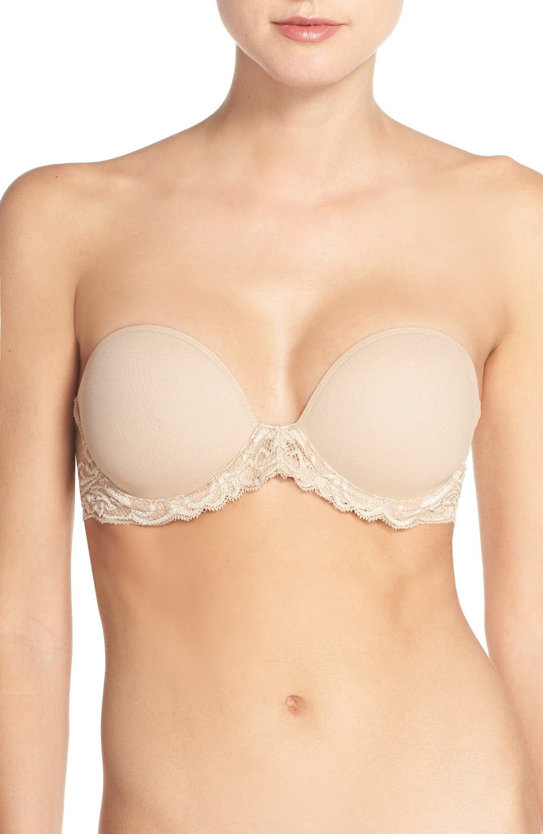 <p><a href="https://go.redirectingat.com?id=74968X1596630&url=https%3A%2F%2Fwww.nordstrom.com%2Fs%2Fnatori-feathers-underwire-plunge-strapless-bra%2F4272931&sref=https%3A%2F%2Fwww.womenshealthmag.com%2Flife%2Fg36866503%2Fbest-strapless-bras-for-small-busts%2F" rel="nofollow noopener" target="_blank" data-ylk="slk:Shop Now;elm:context_link;itc:0;sec:content-canvas" class="link rapid-noclick-resp">Shop Now</a></p><p>Feathers Underwire Plunge Strapless Bra</p><p>nordstrom.com</p><p>$72.00</p><span class="copyright">Nordstrom</span>