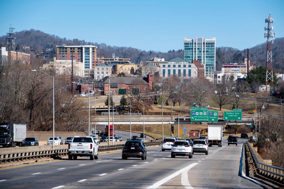 The Interstate-26 Connector project is a $1.3 billion N.C. Department of Transportation project designing a median-divided freeway, accessible only by interchanges, that will connect I-26 in southwest Asheville to U.S. 19/23/70 throughout northwest Asheville.