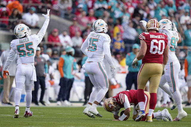 Jimmy Garoppolo is on hand to open the locker room door for Sharks game