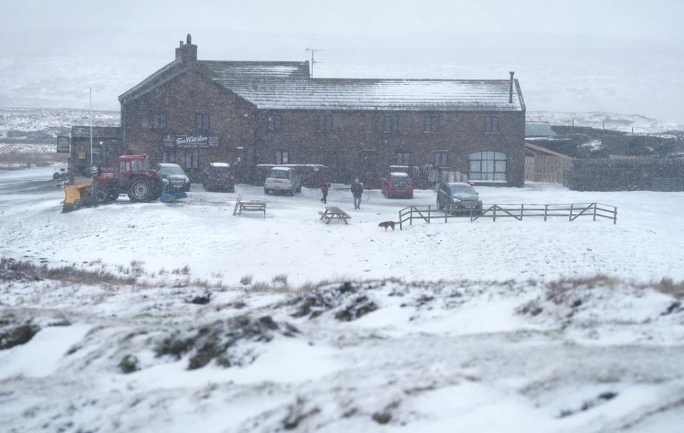 The Tan Hill Inn is 1,732 feet above sea level (Owen Humphreys/PA) (PA Archive)