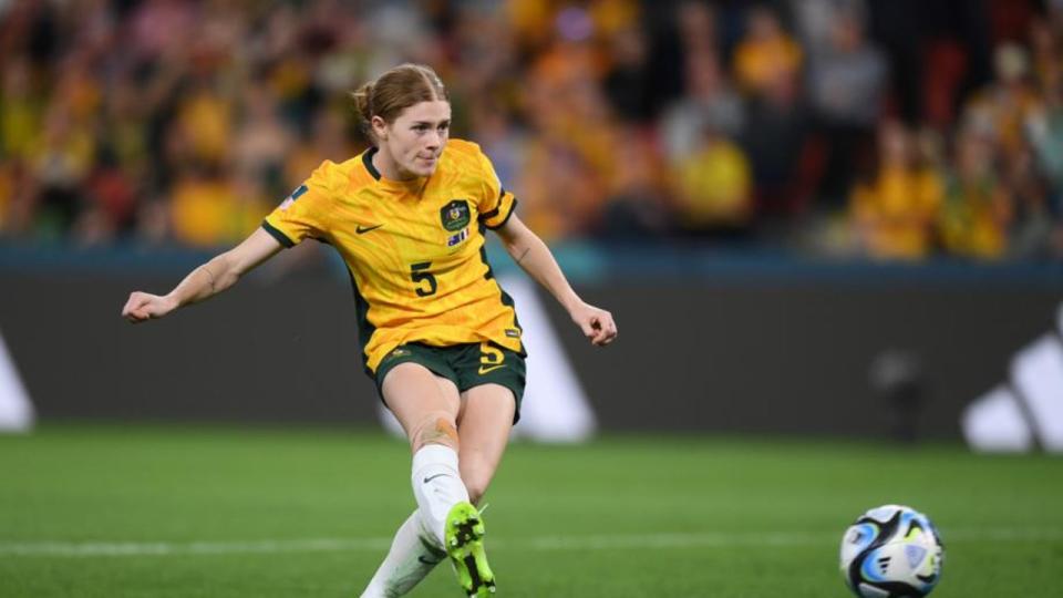Matildas star Cortnee Vine has been named in the A-League All-Stars women’s squad. Picture: Justin Setterfield/Getty Images