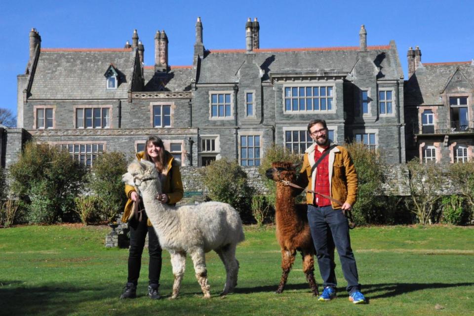 Beatrix Potter's holiday home provides the perfect backdrop (Oliver Jarvis)