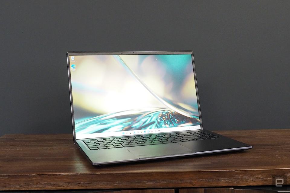 Image of the Acer Swift X 16-inch, 2022