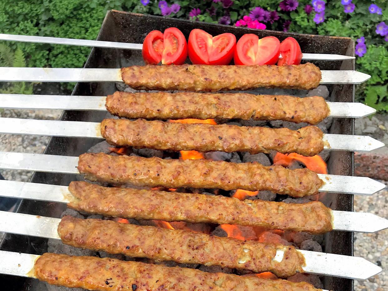 Kabab koobideh bbq persian food