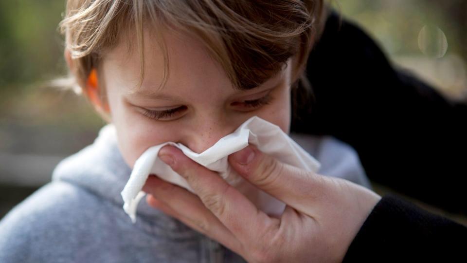 Nun beginnt so langsam wieder die Erkältungszeit, auch bei kleinen Kindern. (BIld: dpa)