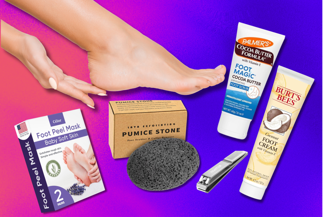 These Amazon deals on foot care will keep heels and soles looking good for summer — and beyond. (Getty Images, Amazon)