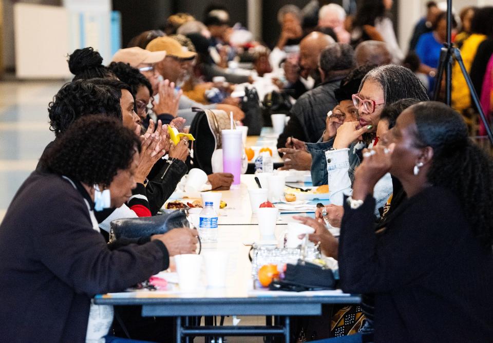 The Foot Soldiers Breakfast is held at Selma High School in Selma, Ala., on Saturday March 2, 2024.