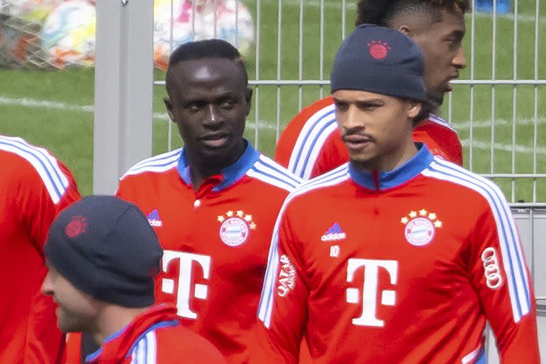 Sadio Mané y Leroy Sané protagonizaron una pelea en un entrenamiento de Bayern Munich