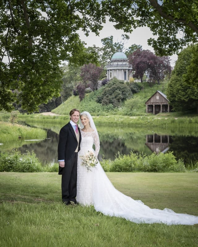 Lady Gabriella Windsor and Thomas Kingston