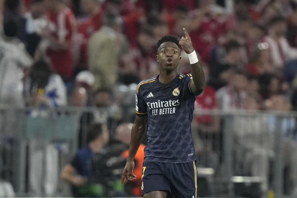 Vinícius Júnior leads Real Madrid to 22 draw at Bayern Munich in