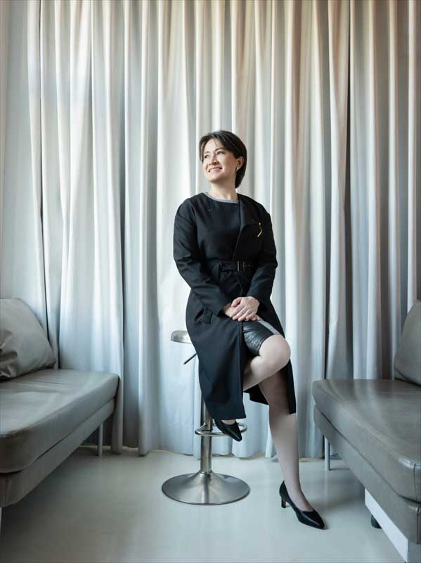 蕭美琴副總統穿著C JEAN簡君嫄設計的520國宴服裝。（攝影：尼可儷影工作室by法國攝影師Nico）