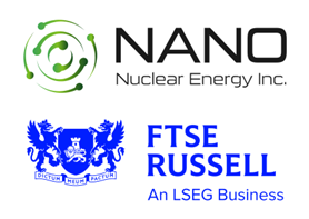 NANO Nuclear Energy Inc. Selected as One of 12 Companies to be Included into Russell 2000 Index as Part of its Quarterly Addition of IPO Companies.