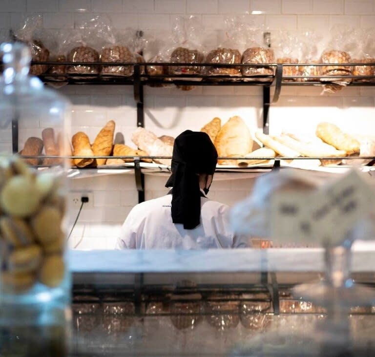 La Boulangerie de Gourmand Food Hall tiene excelentísimos croissants.