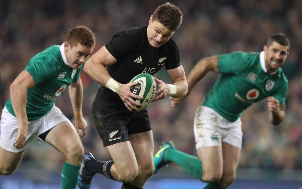 Exclusive interview: How barefoot rugby on a farm made Beauden Barrett an All Black star