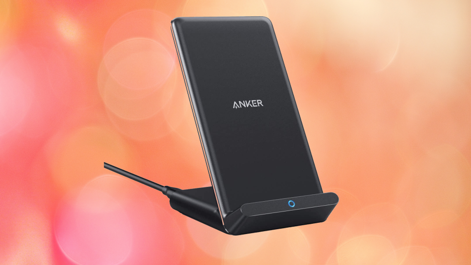 Save 20 percent on this awesome wireless charging stand! (Photo: Anker)