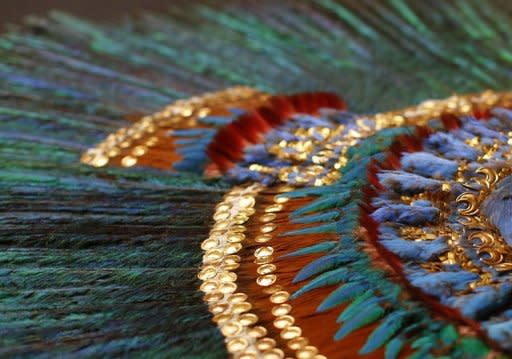 The Penacho feather headdress, allegedly worn by Aztec emperor Moctezuma II, is displayed at Vienna's Museum of Ethnology. Moctezuma II was the last emperor of the Aztecs, ousted after the Spanish conquest of present-day Mexico