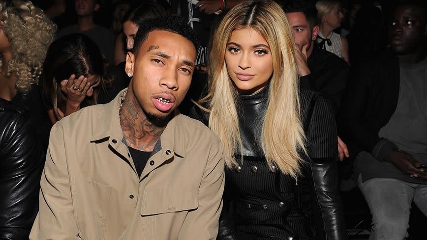 Tyga and Kylie Jenner. Photo: Getty