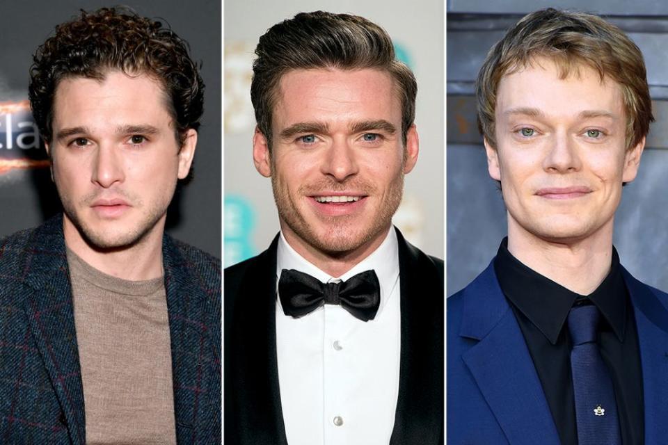 From left: Kit Harington, Richard Madden, and Alfie Allen | Jeff Kravitz/FilmMagic for HBO; Samir Hussein/WireImage; Jamie McCarthy/WireImage