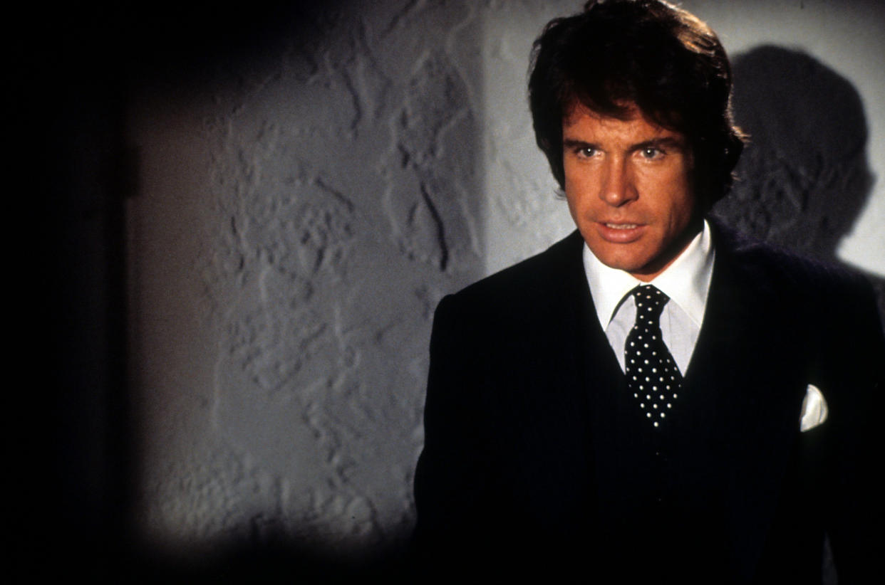 Warren Beatty in a scene from the film 'Heaven Can Wait', 1978. (Photo by Paramount/Getty Images)
