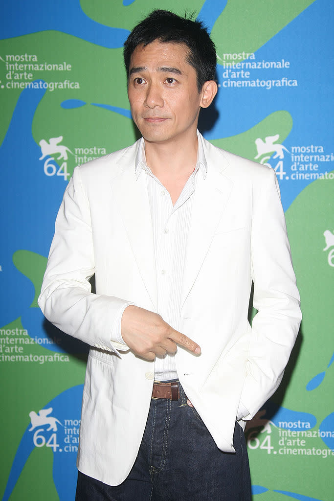 VENICE - AUGUST 30: Actor Tony Leung attends the Se, Jei (Lust, Caution) photocall during Day 2 of the 64th Annual Venice Film Festival on August 30, 2007 in Venice, Italy. (Photo by Daniele Venturelli/WireImage)