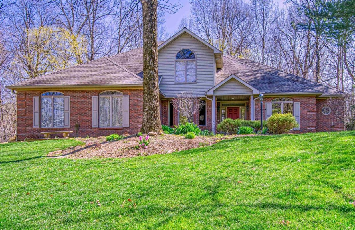 This home at 2200 W. Summit Drive is among the top-selling homes in Vanderburgh County in April.