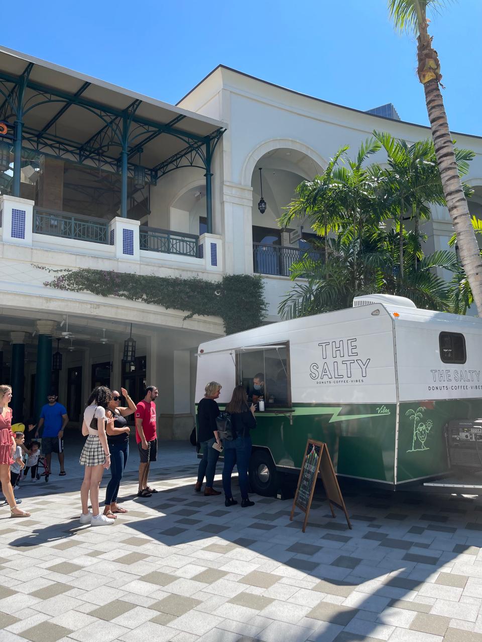 The Salty Donut had pop-up events at The Square in downtown West Palm Beach before opening a shop at the plaza in August 2022.