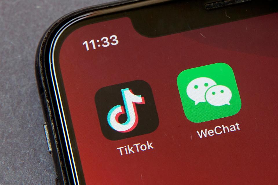 Donald Trump’s attempts to ban TikTok and WeChat were hampered as judges continually delayed the order due to its illegality (AP)